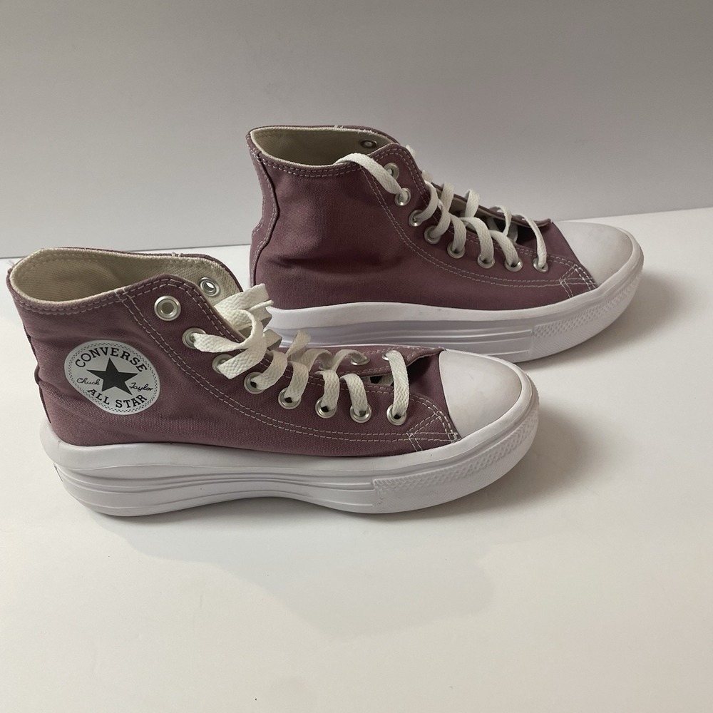 New! Converse All Star High Tops Pink Women Size 8 1/2